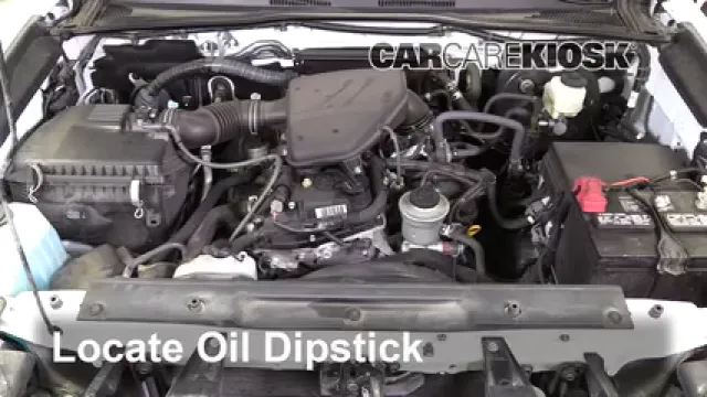 2017 Toyota Tacoma SR 2.7L 4 Cyl. Extended Cab Pickup Aceite Controlar nivel de aceite